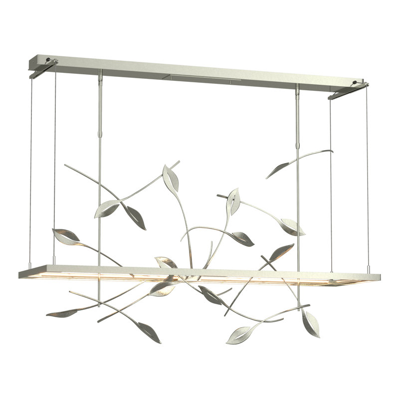 Luminaire suspendu linéaire à DEL Four Seasons, Standard, Argenté