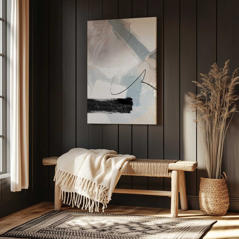 Chalk Echo Study II, Toile tendue sur cadre, H 18 po x l 12 po, Ne s’applique pas