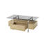 Four Leg Coffee Table with Storage