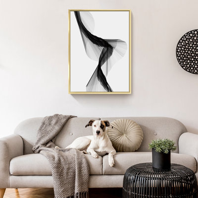 Impression sur toile, cadre flottant