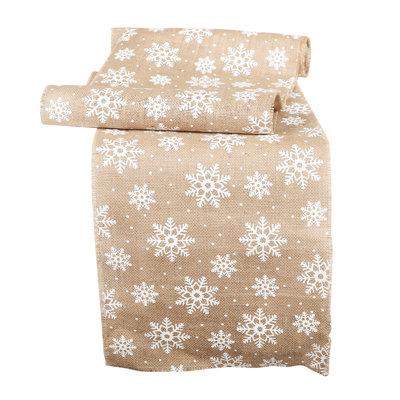 Rainer Extra Wide Jute Table Runner
