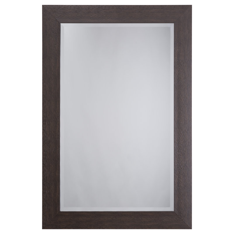 Vickrey Rectangle Mirror, 36" H x 24" W, Espresso