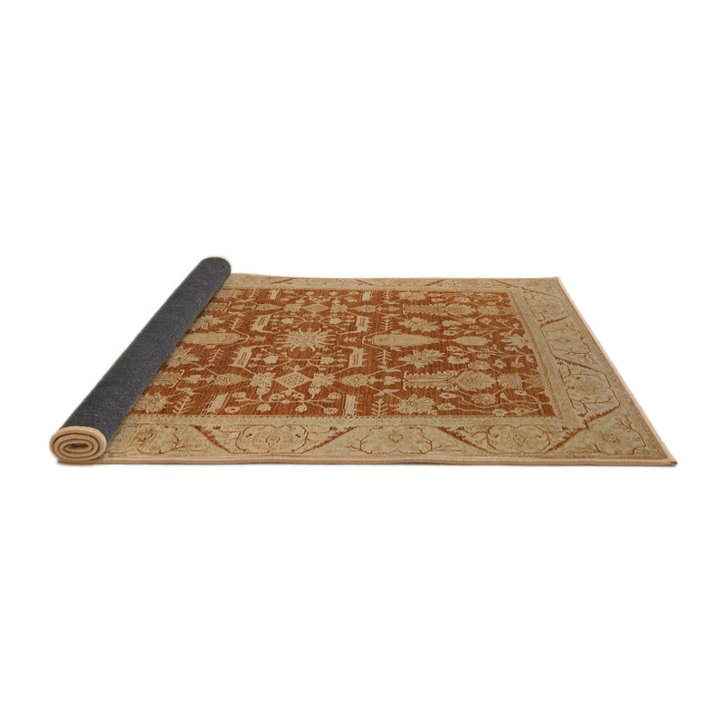 Tapis oriental beige / brun, Carré 6 pi