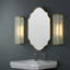 Abrahams Glass Flat Wall Mirror