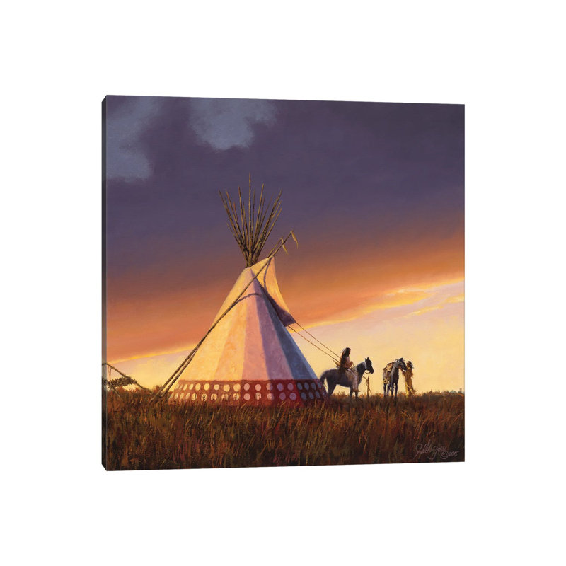 New Family - New Lodge 1 Piece Wrapped Canvas Painting, 93.98 cm H x 93.98 cm W x 1.91 cm D