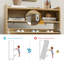 12 Pair Stackable Shoe Storage Cabinet-1659871154