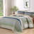 3-Piece Bohemian Stripe Quilt Set Lightweight Microfiber All Season-122938680-122938666