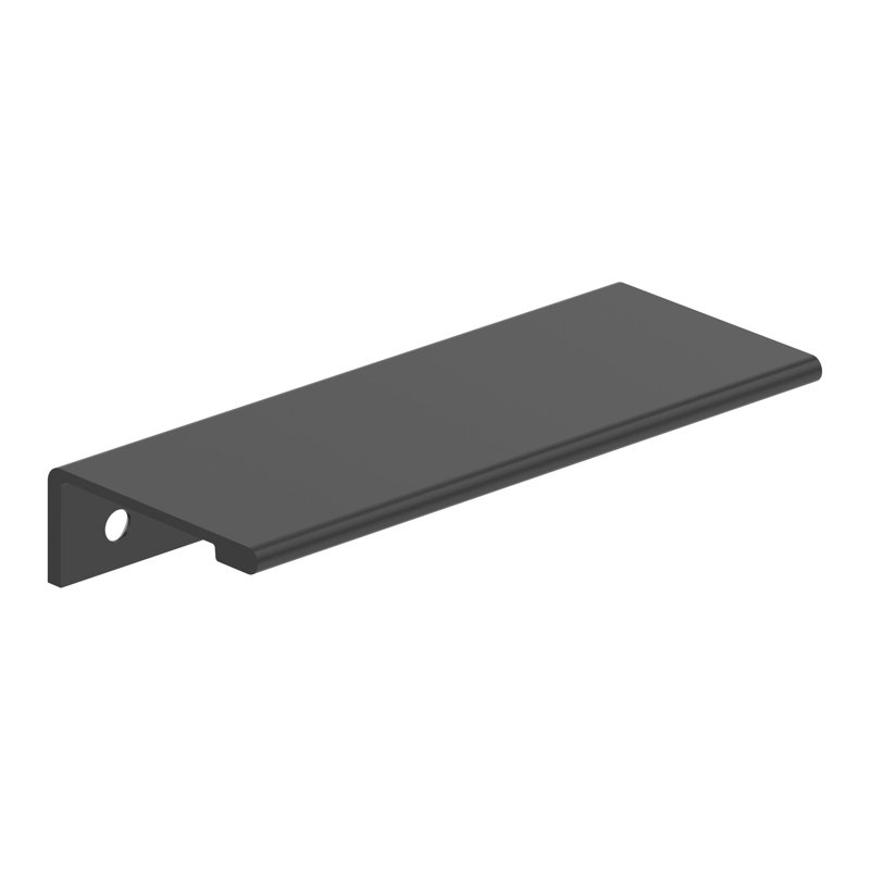 Poignée noire 4 po (102 mm) Streamline II, Noir mat