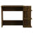 3-Tier Side Shelf Writing Desk in Brown-916588554