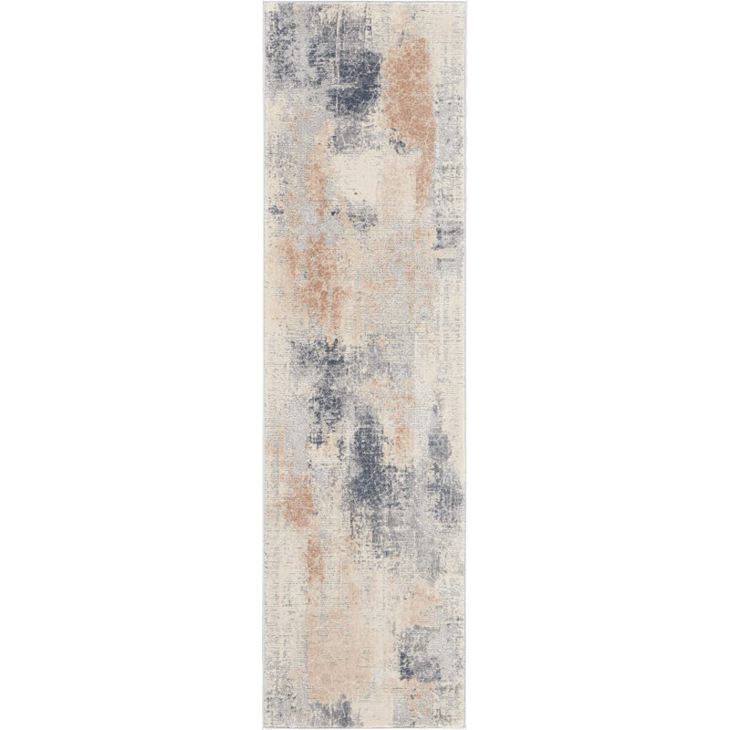 Comer Abstract Indoor Rug, Runner 2'2" x 7'6"