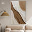 «Light Sand Waves», toile abstraite géométrique par Art Remedy-105531465-105531470