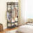27.55'' Manufactured Wood Industrial Pipe Clothing Rack-1370668437