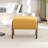 Chenice Upholstered Solid Wood Leg Ottoman-127275570
