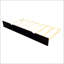 Lit plateforme avec lit gigogne simple