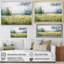 Meadow Scenery Minimalisme V - Art mural prairie-966291951-966291948