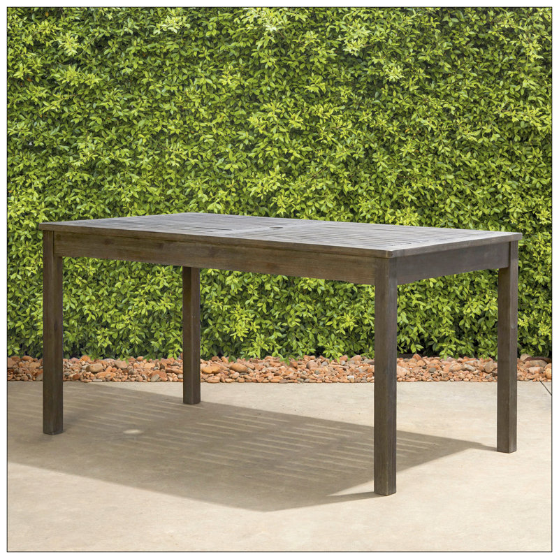 Table de salle à manger Caladesi, Gris délavé