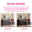Makeup Vanity with Light mirror,6 drawers,1 chair
