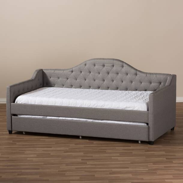 Darby Home Co Freddie Upholstered Daybed with Trundle & Reviews | Wayfair