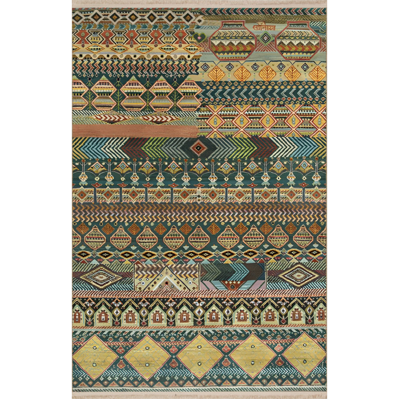 Tapis sahian, Rectangle 4 pi x 5 pi 11 po