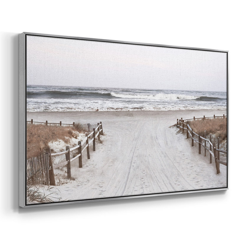 " Obx Path ", Silver Framed, 25" H x 37" W x 2" D