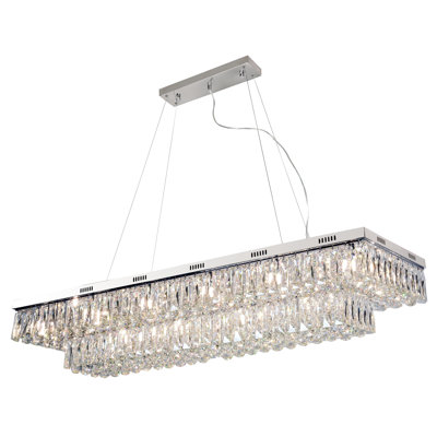 Dawnview 18 - Light Crystal Chandelier