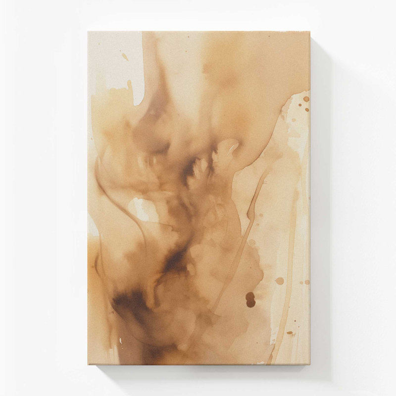 Burnt Echoes I Canvas Print, Wrapped Canvas, 72" H x 48" W x 1.25" D