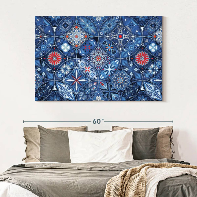 Kaléidoscope floral Kerner, H 34 po x l 51 po
