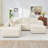 Nuve Cream 6-Piece Sectional-1952431139
