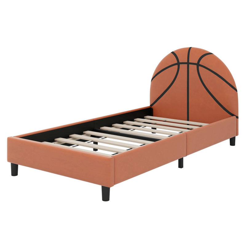 Lit plateforme tapissier Basketball Design