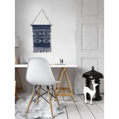 Tapisserie en coton avec accessoires de suspension