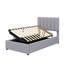 Lit simple avec rangement à levage hydraulique latéral-559835283