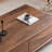 Simple leisure solid wood square coffee table-106326262