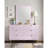 Gaines Mirror In Pink High Gloss