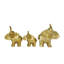 Ensemble de sculptures éléphant en céramique Alaysha-60983065