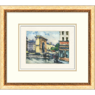 The Streets Of Paris " The Streets Of Paris 5 " Painting Print