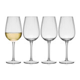 Optic 15-Oz White Wine Glasses, Set Of 4 in , 15 oz.
