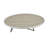 Weathered Gray Oak & Metal Finish Coffee Table
