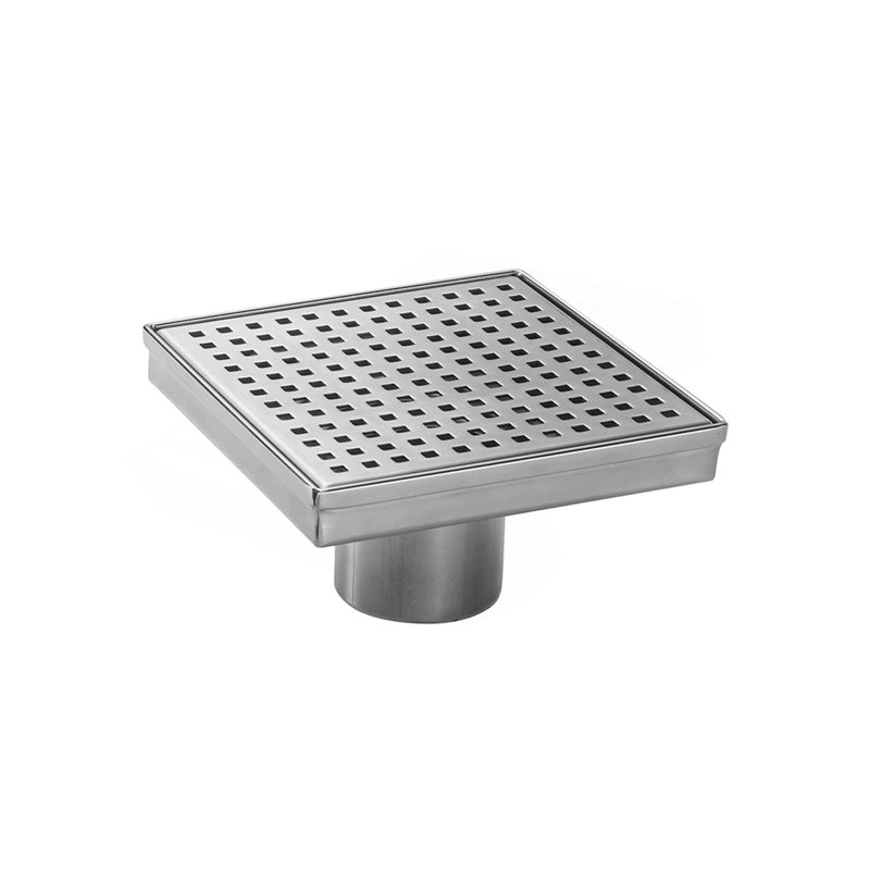 6 Inch Grid Shower Floor Drain With Flange