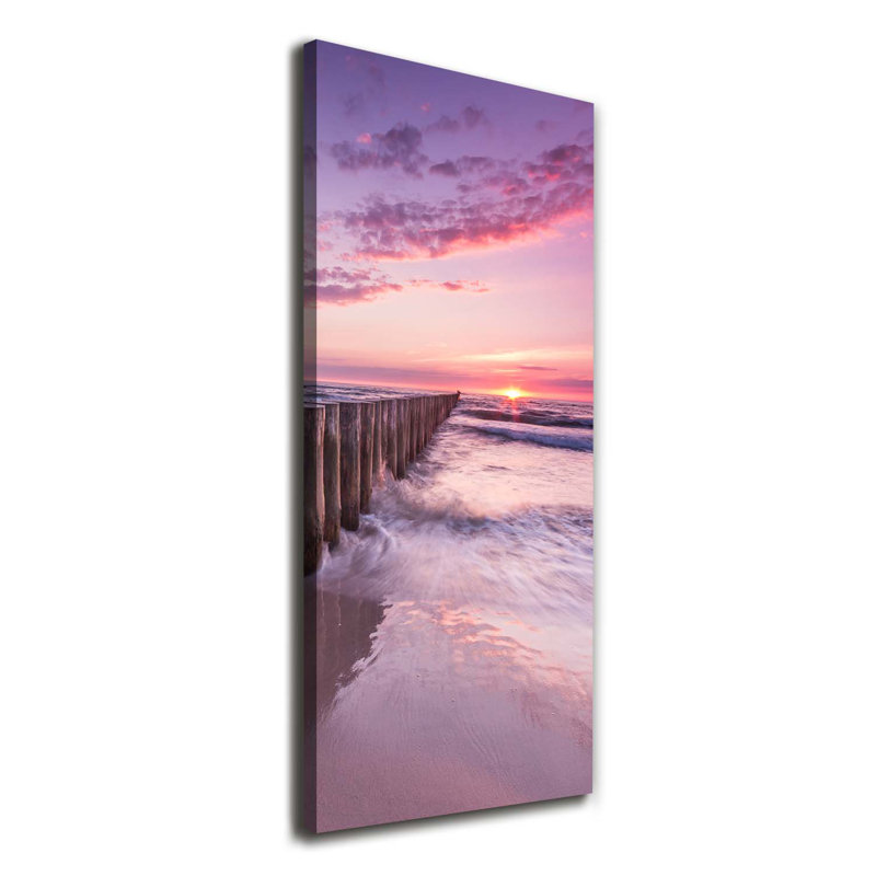 Breakwater - Wrapped Canvas Print