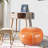Leather Pouf-249570891
