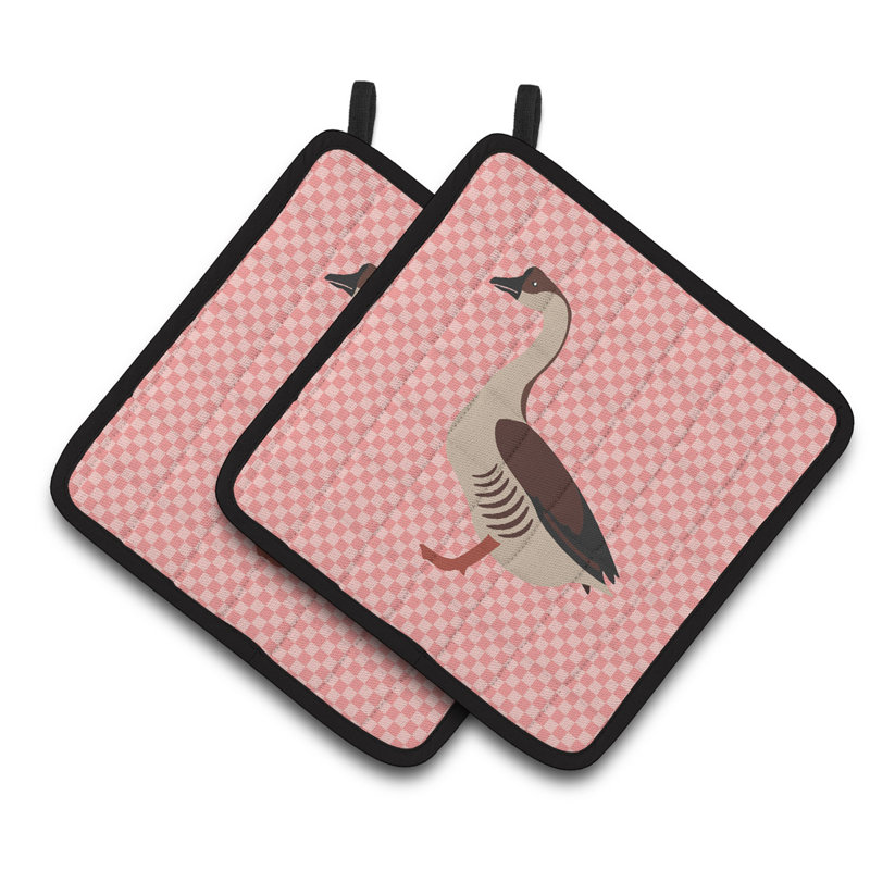Caroline's Treasures Striped Polyester Potholder