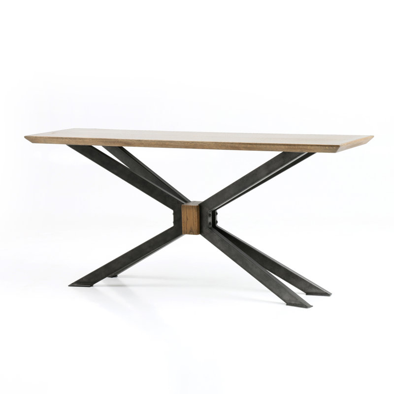 Spider 65'' W Solid Wood Console Table