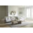 Groovy Side Table, White Stone