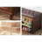 American Solid Wood Shoe Cabinet Soft Bag Cushion 9 Pair Shoe Storage Bench