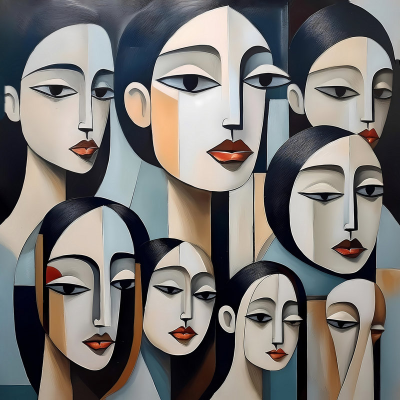 Building Consensus, 36" H x 36" W