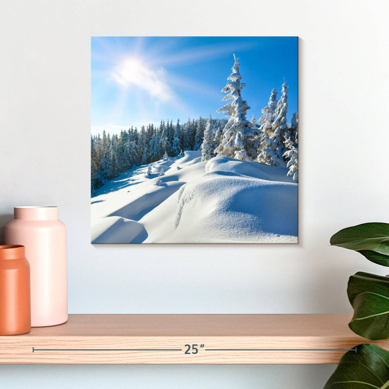Alvord Sunny Day Winter, 16" H x 16" W