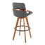 Tabouret de bar à hauteur fixe avec pivot-132770303