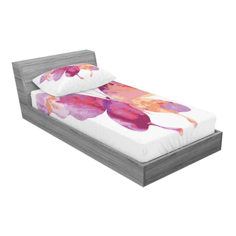 Microfiber Sheet Set, Twin XL Sheet Set with Fitted Sheet