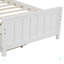 Lit plateforme simple avec deux tiroirs-1170403300
