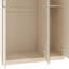 Allington 3 Door Manufactured Wood Wardrobe With Mirror-117110773